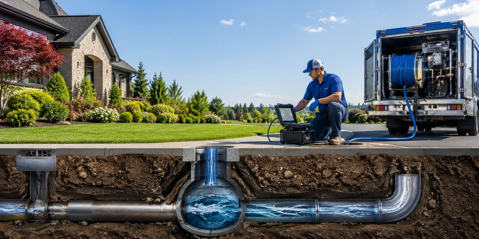 Drainage restoration information for North Springfield, PA